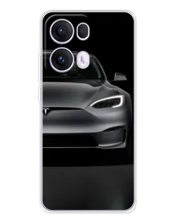Чохол для OPPO Reno13 Pro з картинкою «Tesla Model S Look» Чохол для OPPO Reno13 Pro з картинкою «Tesla Model S Look»
