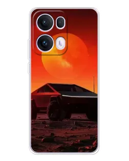Чохол для OPPO Reno13 Pro з картинкою «Cybertruck на Марсі» Чохол для OPPO Reno13 Pro з картинкою «Cybertruck на Марсі»