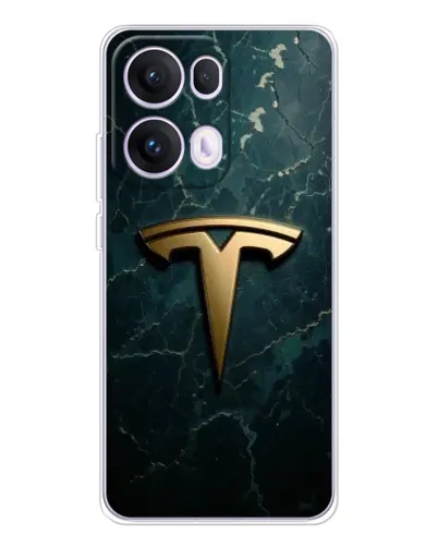 Чехол для OPPO Reno13 Pro с картинкой «Мраморная Tesla Gold» Чехол для OPPO Reno13 Pro с картинкой «Мраморная Tesla Gold»