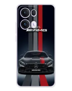 Чохол для OPPO Reno13 Pro з картинкою «Mercedes — білий карбон» Чохол для OPPO Reno13 Pro з картинкою «Mercedes — білий карбон»