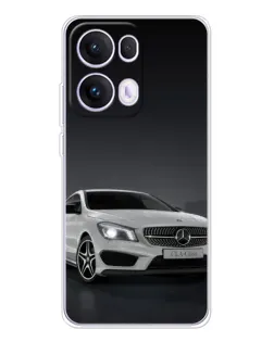Чохол для OPPO Reno13 Pro з картинкою «Mercedes AMG GT Silver» Чохол для OPPO Reno13 Pro з картинкою «Mercedes AMG GT Silver»