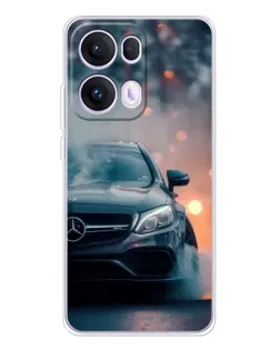 Чохол для OPPO Reno13 Pro з картинкою «Mercedes — нічне місто» Чохол для OPPO Reno13 Pro з картинкою «Mercedes — нічне місто»