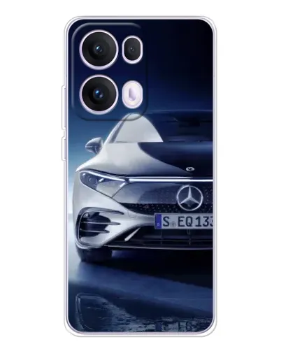 Чехол для OPPO Reno13 Pro с картинкой «Mercedes EQ — будущее»