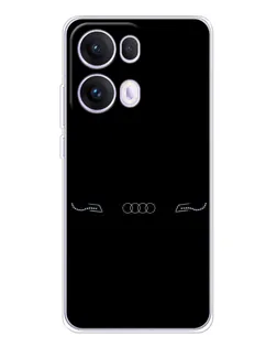 Чохол для OPPO Reno13 Pro з картинкою «Audi — світловий підпис» Чохол для OPPO Reno13 Pro з картинкою «Audi — світловий підпис»