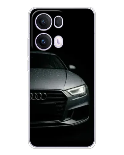 Чехол для OPPO Reno13 Pro с картинкой «Audi — детализация кузова»