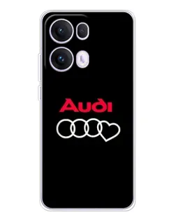 Чохол для OPPO Reno13 Pro з картинкою «Логотип Audi Heart» Чохол для OPPO Reno13 Pro з картинкою «Логотип Audi Heart»