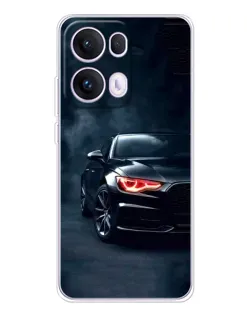 Чехол для OPPO Reno13 Pro с картинкой «Audi — хищный взгляд»