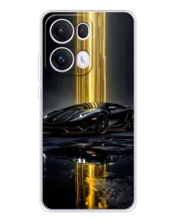 Чохол для OPPO Reno13 Pro з картинкою «Нічний Lamborghini драйв» Чохол для OPPO Reno13 Pro з картинкою «Нічний Lamborghini драйв»