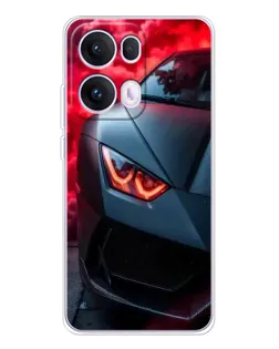 Чохол для OPPO Reno13 Pro з картинкою «Lamborghini червоне сяйво» Чохол для OPPO Reno13 Pro з картинкою «Lamborghini червоне сяйво»