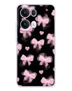 Чехол для OPPO Reno13 Pro с картинкой «Геометрия банта»