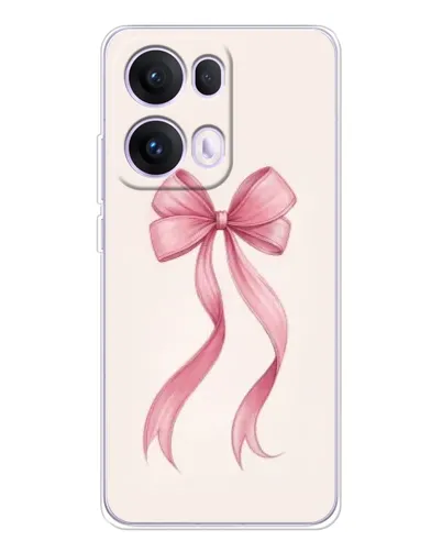 Чехол для OPPO Reno13 Pro с картинкой «Розовый бант»