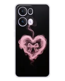 Чехол для OPPO Reno13 Pro с картинкой «Дымчатое сердце»