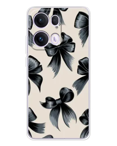 Чехол для OPPO Reno13 Pro с картинкой «Банты Coquette»