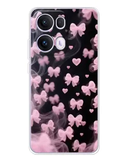 Чехол для OPPO Reno13 Pro с картинкой «Неоновое кружево» Чехол для OPPO Reno13 Pro с картинкой «Неоновое кружево»