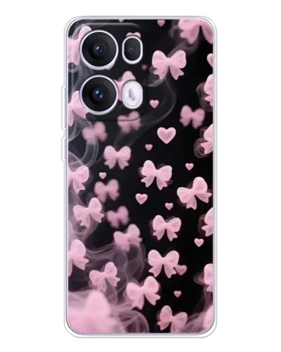 Чехол для OPPO Reno13 Pro с картинкой «Неоновое кружево»