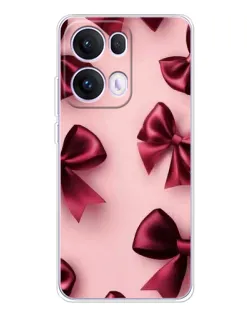 Чехол для OPPO Reno13 Pro с картинкой «Бордовый атлас» Чехол для OPPO Reno13 Pro с картинкой «Бордовый атлас»