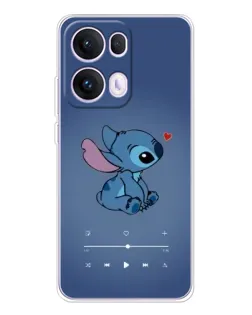 Чехол для OPPO Reno13 Pro с картинкой «Музыкальный Stitch»