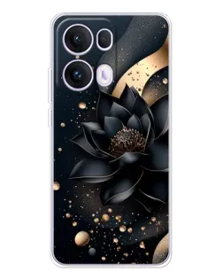 Чохол для OPPO Reno13 Pro з картинкою «Чорний лотос» Чохол для OPPO Reno13 Pro з картинкою «Чорний лотос»