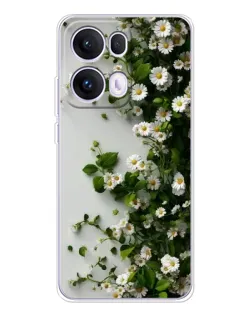 Чохол для OPPO Reno13 Pro з картинкою «Гілка дрібних білих квітів» Чохол для OPPO Reno13 Pro з картинкою «Гілка дрібних білих квітів»