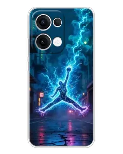 Чехол для OPPO Reno13 с картинкой «Jordan Gold Jumpman» Чехол для OPPO Reno13 с картинкой «Jordan Gold Jumpman»