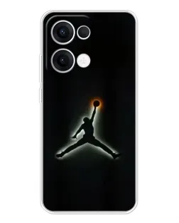 Чехол для OPPO Reno13 с картинкой «Jordan Gradient Logo» Чехол для OPPO Reno13 с картинкой «Jordan Gradient Logo»