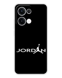 Чехол для OPPO Reno13 с картинкой «Jordan White Logo»