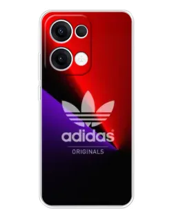 Чехол для OPPO Reno13 с картинкой «Adidas Red Neon» Чехол для OPPO Reno13 с картинкой «Adidas Red Neon»