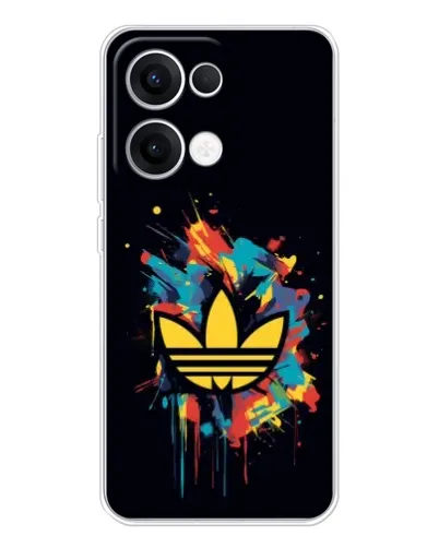 Чехол для OPPO Reno13 с картинкой «Adidas Splash»