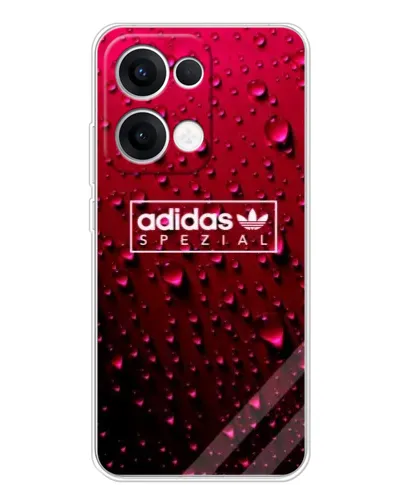 Чехол для OPPO Reno13 с картинкой «Adidas Gold Marble»