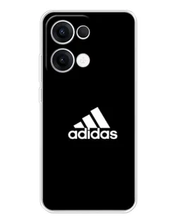Чехол для OPPO Reno13 с картинкой «Черная классика Adidas»