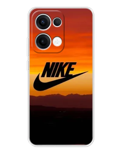 Чехол для OPPO Reno13 с картинкой «Nike — вечерний горизонт»
