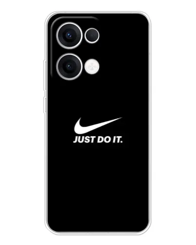 Чехол для OPPO Reno13 с картинкой «Минимализм от Nike»