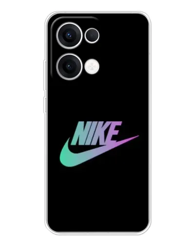 Чехол для OPPO Reno13 с картинкой «Nike — городская ночь»