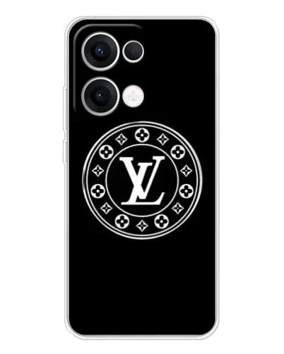 Чехол для OPPO Reno13 с картинкой «LV — печать стиля»