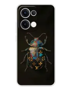 Чехол для OPPO Reno13 с картинкой «LV — мраморный принт»