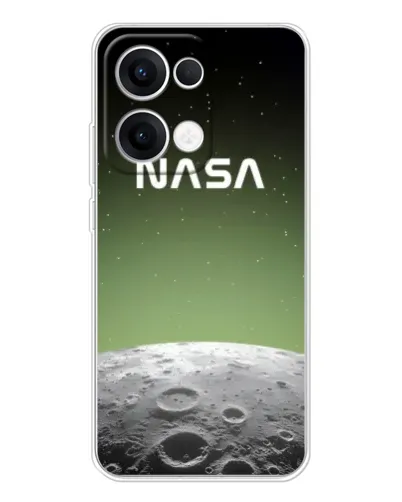Чехол для OPPO Reno13 с картинкой «NASA — лунный градиент» Чехол для OPPO Reno13 с картинкой «NASA — лунный градиент»