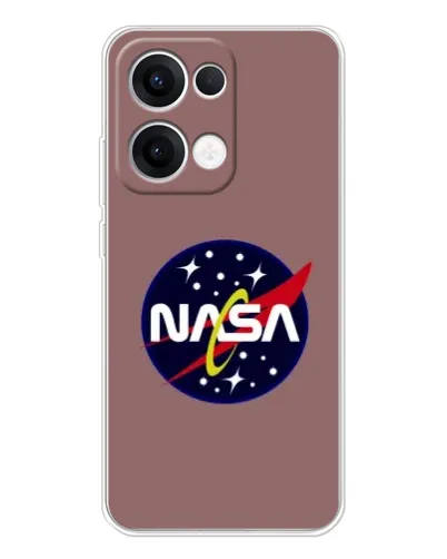 Чехол для OPPO Reno13 с картинкой «NASA — ретро космос» Чехол для OPPO Reno13 с картинкой «NASA — ретро космос»
