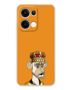 Чехол для OPPO Reno13 с картинкой «Золотая обезьяна Bored Ape» Чехол для OPPO Reno13 с картинкой «Золотая обезьяна Bored Ape»