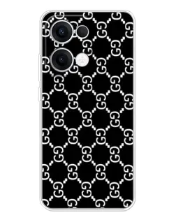 Чехол для OPPO Reno13 с картинкой «Gucci — сетчатый паттерн» Чехол для OPPO Reno13 с картинкой «Gucci — сетчатый паттерн»