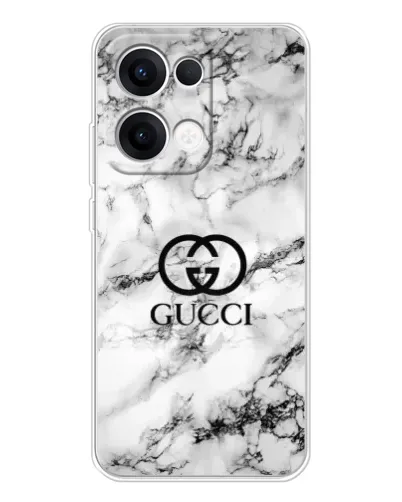 Чехол для OPPO Reno13 с картинкой «Gucci — мраморный шик» Чехол для OPPO Reno13 с картинкой «Gucci — мраморный шик»