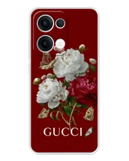 Чехол для OPPO Reno13 с картинкой «Gucci —  сад»