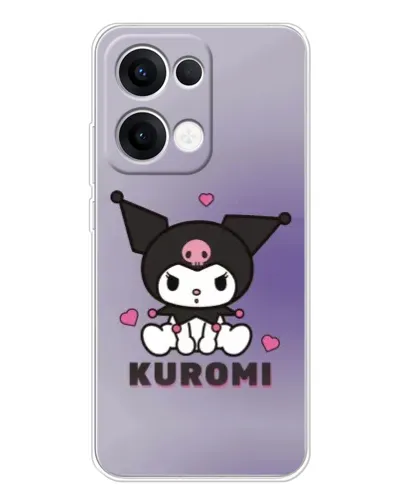 Чехол для OPPO Reno13 с картинкой «Kuromi — фиолетовый арт» Чехол для OPPO Reno13 с картинкой «Kuromi — фиолетовый арт»