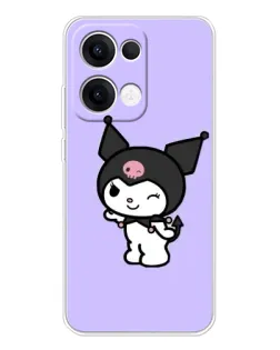 Чехол для OPPO Reno13 с картинкой «Классическая Kuromi» Чехол для OPPO Reno13 с картинкой «Классическая Kuromi»