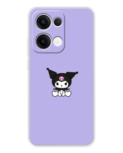 Чехол для OPPO Reno13 с картинкой «Kuromi — фиолетовый минимализм» Чехол для OPPO Reno13 с картинкой «Kuromi — фиолетовый минимализм»