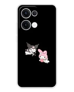 Чехол для OPPO Reno13 с картинкой «My Melody и Kuromi» Чехол для OPPO Reno13 с картинкой «My Melody и Kuromi»