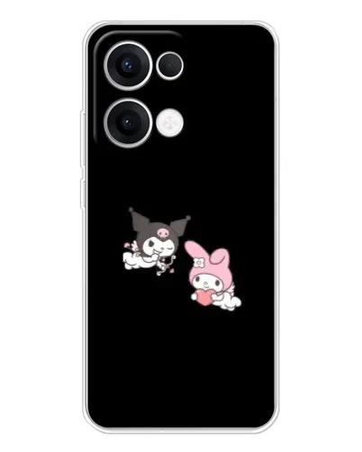 Чехол для OPPO Reno13 с картинкой «My Melody и Kuromi» Чехол для OPPO Reno13 с картинкой «My Melody и Kuromi»