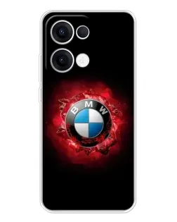 Чехол для OPPO Reno13 с картинкой «Логотип BMW — вспышка»