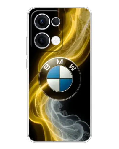Чехол для OPPO Reno13 с картинкой «Золотистый дым BMW» Чехол для OPPO Reno13 с картинкой «Золотистый дым BMW»