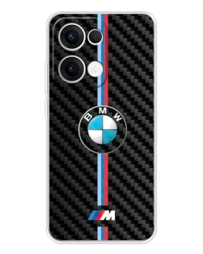 Чехол для OPPO Reno13 с картинкой «Эмблема BMW и карбон» Чехол для OPPO Reno13 с картинкой «Эмблема BMW и карбон»