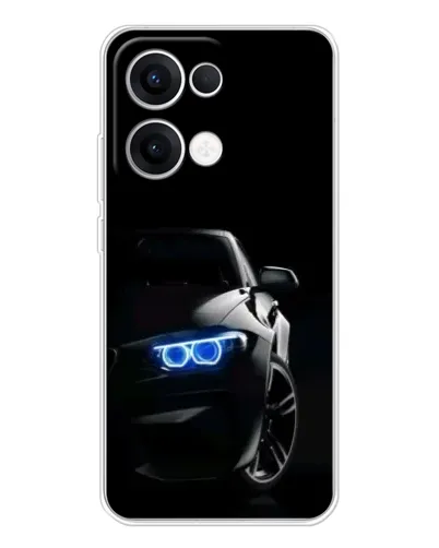 Чохол для OPPO Reno13 з картинкою «BMW — нічний погляд» Чохол для OPPO Reno13 з картинкою «BMW — нічний погляд»